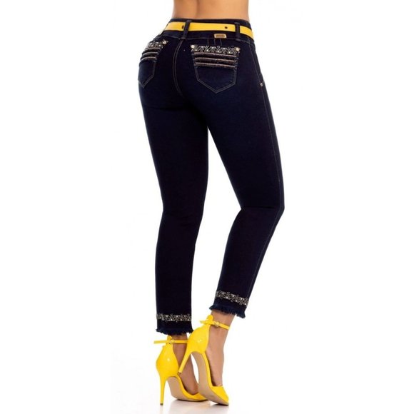 Colombian Jeans PUSH UP Jeans Colombiano Levanta Cola NYE Ref 63684 - Picture 3 of 11